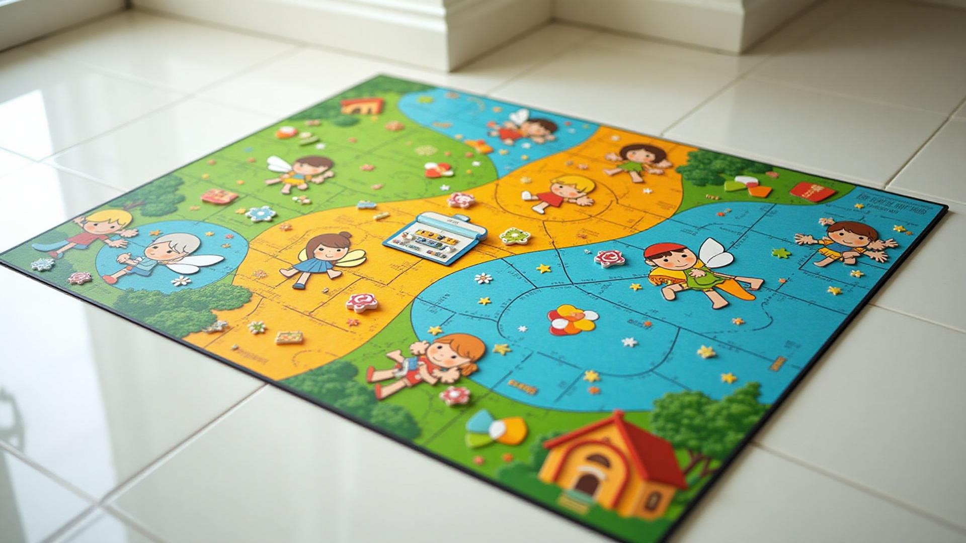 Mata edukacyjna Karuzela Bajek